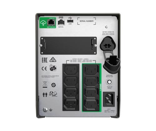 APC SmartConnect UPS SMT 1000 VA torniyksikkö