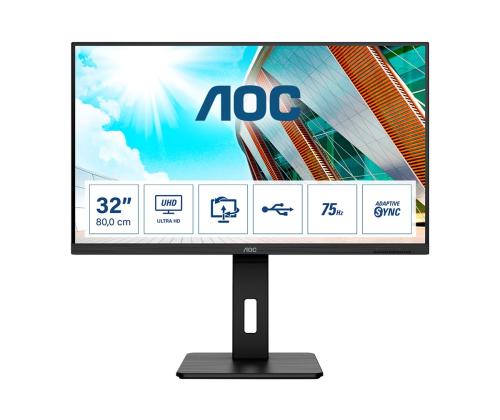 AOC U32P2 31,5 tuuman VA WLED UHD