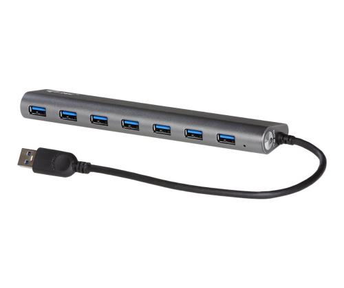 I-TEC USB 3.0 Metal Charging HUB 7 -portti