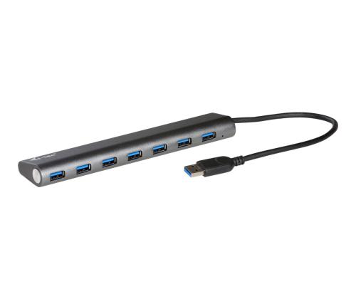 I-TEC USB 3.0 Metal Charging HUB 7 -portti