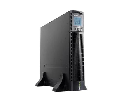GREEN CELL UPS Online RTII 2000VA LCD-näyttöön