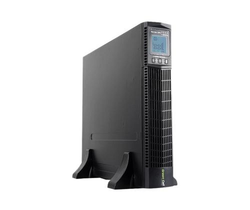 GREEN CELL UPS Online RTII 2000VA LCD-näyttöön