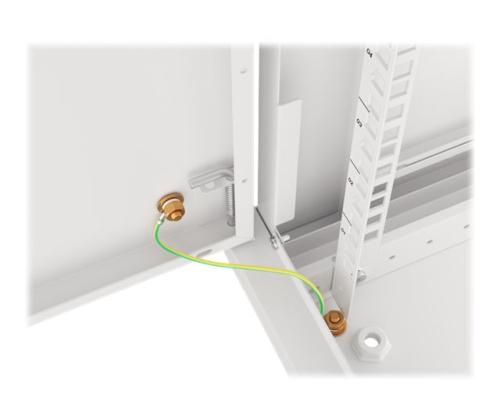 LANBERG Seinäteline 19in 12U 600x450 harmaa