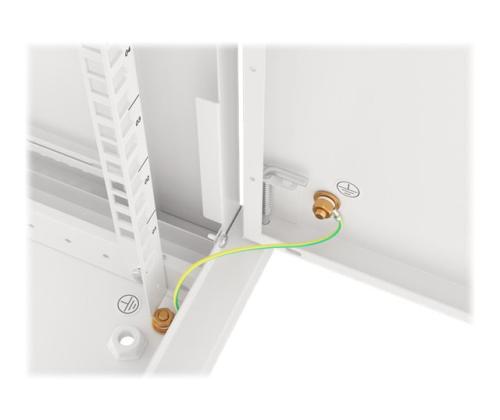 LANBERG Seinäteline 19in 12U 600x450 harmaa