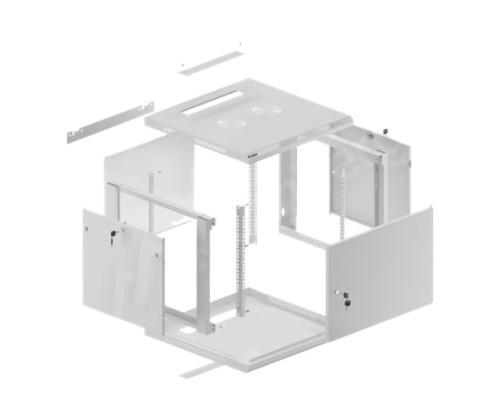LANBERG Seinäkiinnitteinen kaappi 19 tuumaa 9U