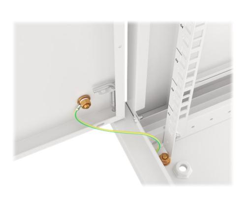 LANBERG Seinäkiinnike 19 tuumaa 12U 600x600 harmaa