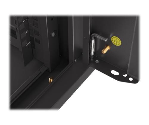 LANBERG 19 tuuman teline 4U/570x600 musta