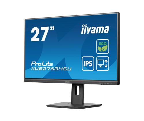IIYAMA XUB2763HSU-B1 27 tuuman ETE IPS FHD