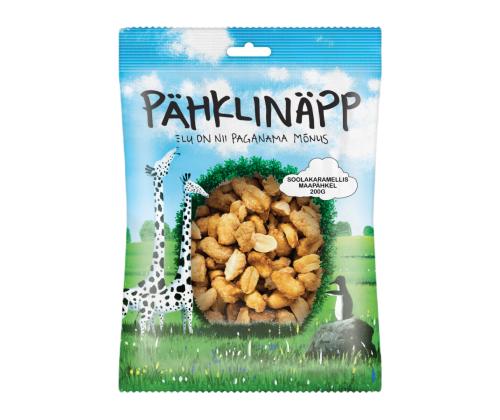 Maapähkinöitä suolatussa karamellissa PHEKLINÄPP 200g