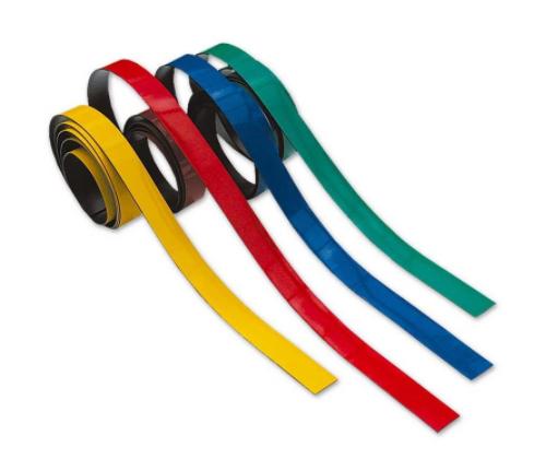 Magneettijuovat 4 väria sininen, punainen, keltainen ja vihreä 60cm