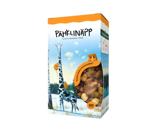 Makea pähkinä-hedelmäseos lahjarasia PAHKLINÄPP 300g