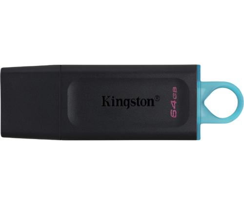Muistitikku KINGSTON 64GB  USB 3.2 Exodia Black + Teal