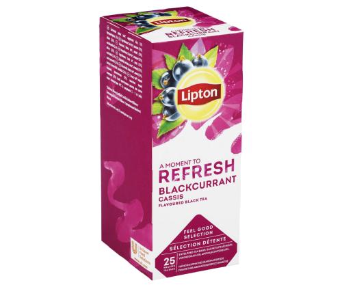 Tee Lipton Mustaherukka 25kpl/pkt