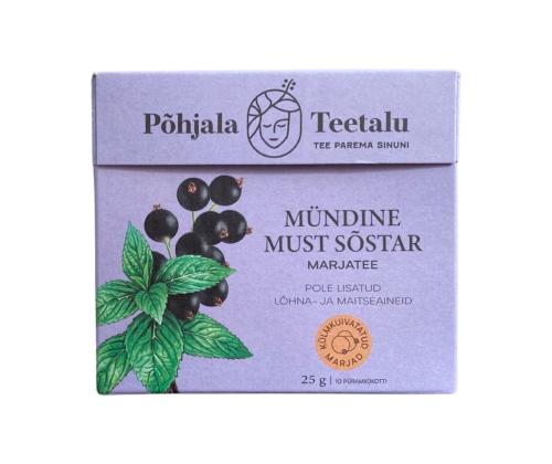 Marjatee POHJOIS TEA FARM minttu mustaherukka 10 kpl