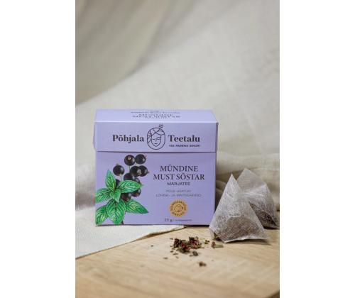 Marjatee POHJOIS TEA FARM minttu mustaherukka 10 kpl
