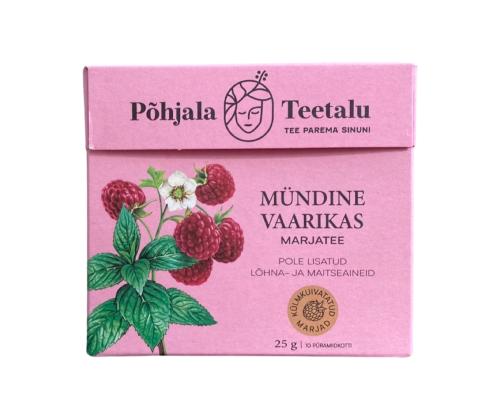 Marjatee NORTH TEA FARM minttu vadelma 10 kpl