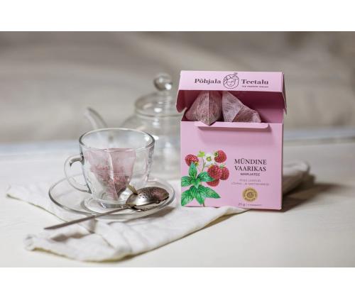 Marjatee NORTH TEA FARM minttu vadelma 10 kpl