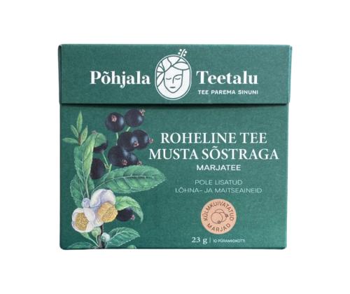 Marjatee PÖHJALA TETALU vihreä tee mustaherukan kera 10 kpl