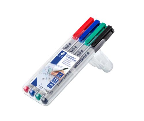 Merkkisetti STAEDTLER Lumocolor 311 S ei-pysyvä 4 väriä