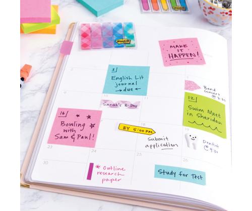 Viestilappukuutio 76x76 2028P pink pastel 400 arkkia