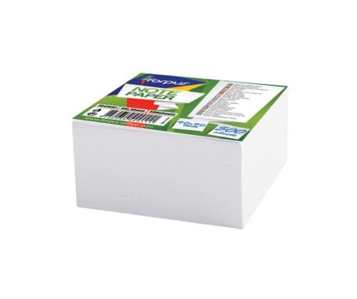 Muistikirjakuutio 90x90mm valkoinen liimalla 500 arkkia