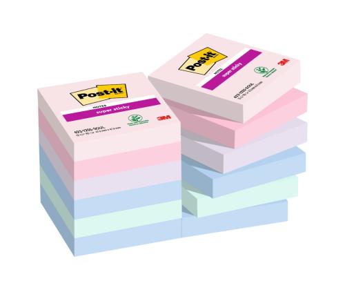 Viestilappukuutio 47,6x47,6mm Post-it 12x90l Soulful
