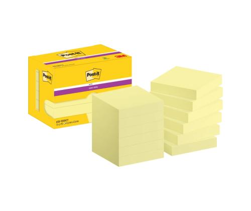 Viestilappukuutio 47,6x47,6mm Post-it 12x90l yellow