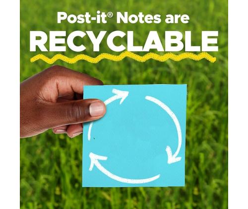 Viestilappukuutio 51x51 Post-it Super Sticky Marrakesh