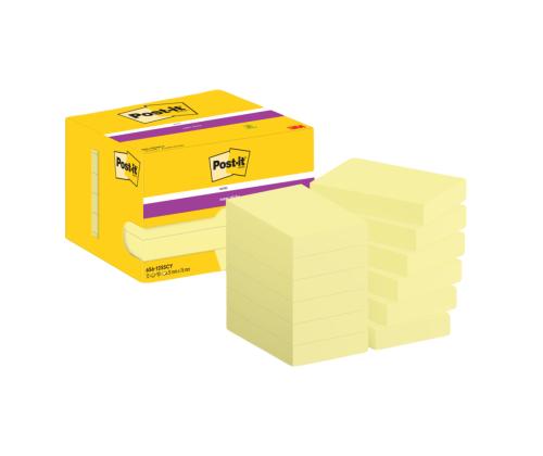 Viestilaput 51x76 Post-it 656 keltainen 12 kpl