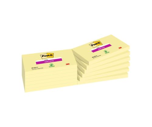 Viestilaput 76x127 Post-it 655 keltainen 12x90arkkia