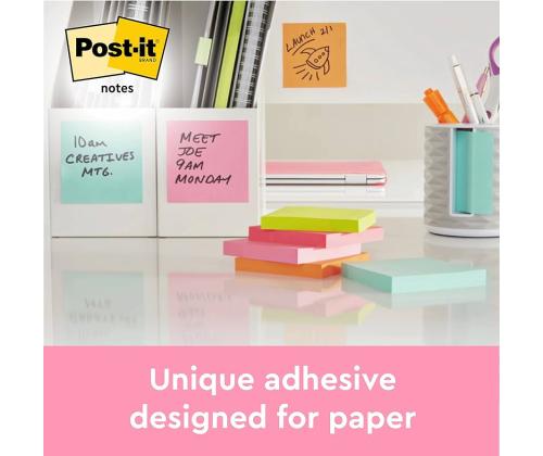 Viestilappu 76x76 Post-it 654EN 6kpl/pkt