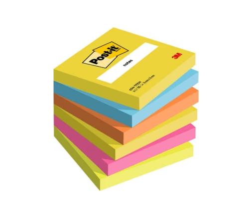 Viestilappu 76x76 Post-it 654EN 6kpl/pkt