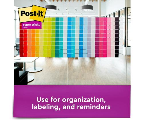 Viestilaput 76x76 Post-it 654 neonoranssi