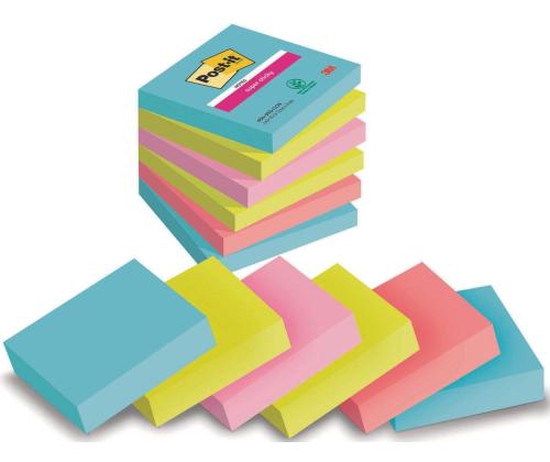 Viestilappu 76x76 Super Sticky 654 6v/pkt Cosmic