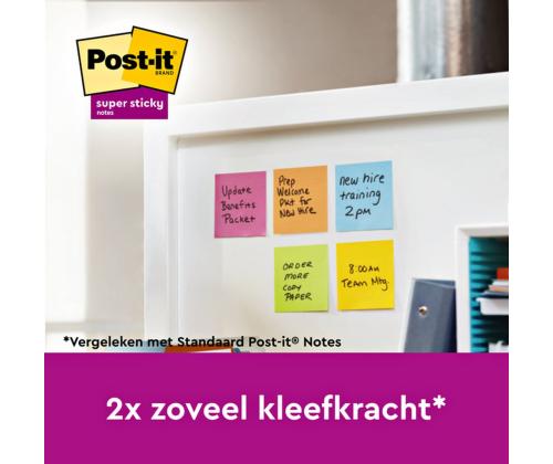 Viestilappu 76x76 Super Sticky 654 6v/pkt Oasis