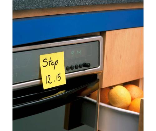 Viestilaput 76x76 Post-it 654 Super Sticky keltainen Z-notes