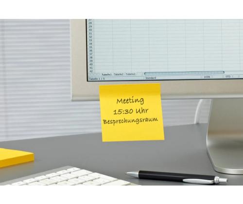 Viestilaput 76x76 Post-it 654 Super Sticky keltainen Z-notes