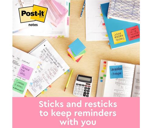 Viestilappu 76x76 Post-it 6546BEA 6kpl/pkt