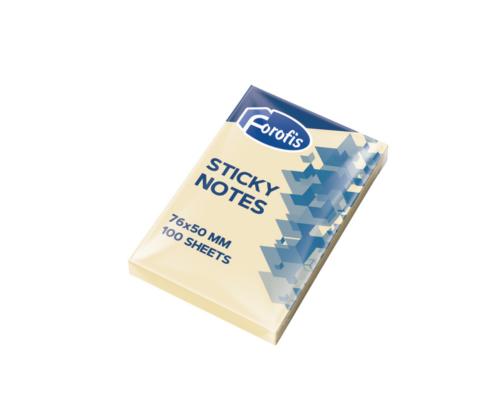 Viestilaput 51x76mm Sticky Notes keltainen
