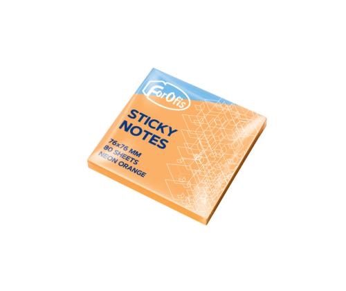 Viestilaput 76x76mm Sticky Notes orange