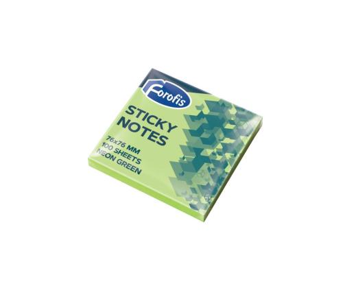 Viestilaput 76x76mm Sticky Notes green