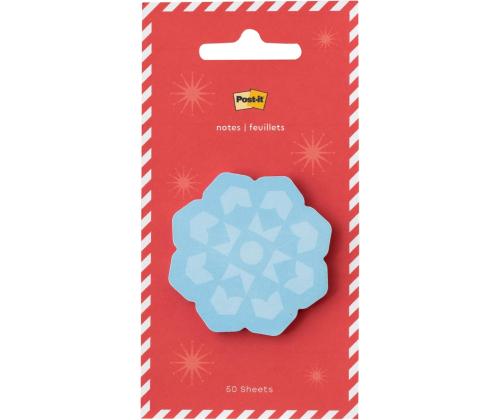Post-it® Jingle Notes 50 arkkia/lehtiö lumihiutale