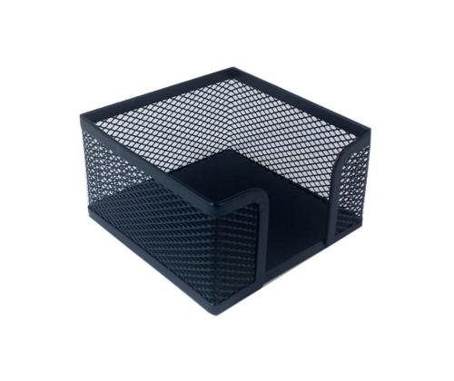 Muistikirjateline pöytään FORPUS 9,5x9,5cm metalli musta