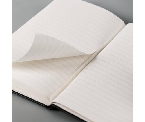 Muistilappu A5 neliön muotoinen, kumikahvalla Kompagnon Classic 192 sivua musta