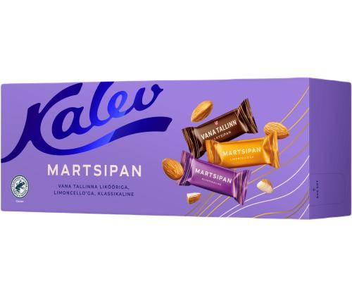 Marsipaanikarkkeja KALEV Old Tallinn -liköörillä, Limoncello, 300g