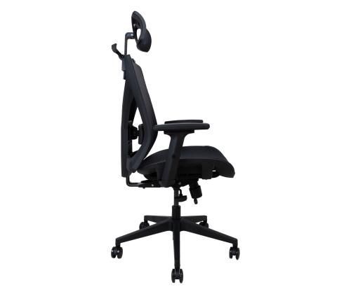 Tietokonetuoli/toimistotuoli MIKE 64x65xH110-120cm, musta