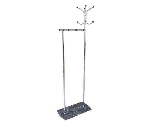 Stange FRAN kromi 60x30xH177cm, teräs, laminaattilevy