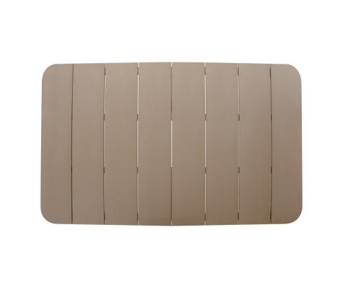 Pöytä NORWAY 147x90xH73cm, beige, alumiini