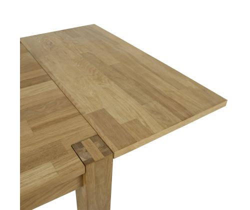 Ruokapöytä CHICAGO NEW 90x90xH76cm, MDF tammiviilulla