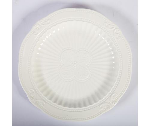 Paistinlautanen SOFIA, D26,5cm, valkoinen